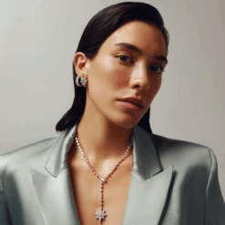 NORTH STAR 18K GOLD DIAMOND EARRINGS -Bee Goddess 54 02d6f42c 9852 43e9 8249 6b5ffda9da75