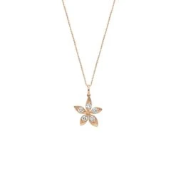 APPLE SEED GOLD DIAMOND NECKLACE