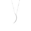 CRESCENT 18K GOLD DIAMOND XLARGE NECKLACE -Bee Goddess AYYAY18KXLPWGKL 1 06970bf2 770b 4345 9985 b29cc8ea974e