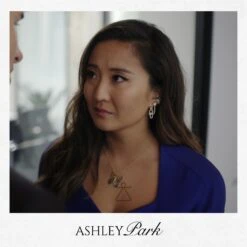 QUEEN BEE EVA GOLD DIAMOND EMERALD EAR CUFF -Bee Goddess Artboard79copy3 80