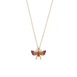 QUEEN BEE GOLD CITRINE NECKLACE