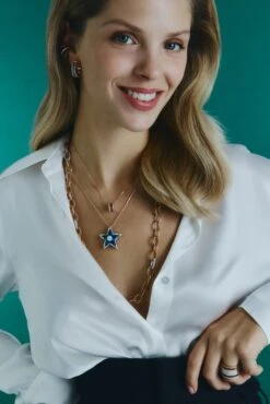 MONDRIAN GOLD DIAMOND SAPPHIRE EAR CUFF -Bee Goddess BEEGODDESS 11 24 025 2136 0bc6c48f 7346 42cb b1f8 6527e7802de2