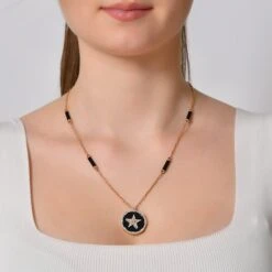 SIRIUS STAR GOLD DIAMOND CHAIN XLARGE NECKLACE 9 SIRIUS STAR GOLD DIAMOND CHAIN XLARGE NECKLACE -Bee Goddess BESLIYXLSPONAPGKL 3 dd8d7e30 e695 4ff1 b573 310aeb92f459