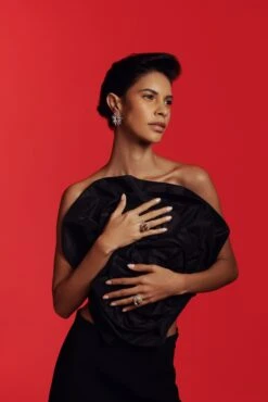 HERA 18K GOLD DIAMOND XLARGE EARRINGS -Bee Goddess Bee Goddes Jewellery 0614AAAAAAAAAAAAAAAAA 7b53f632 29be 4949 a739 b5013dd6fe36