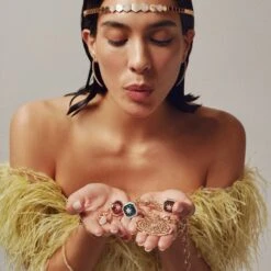 CHAIN GOLD PATTERNED NECKLACE -Bee Goddess Bee Goddess 0726RT 75977449 a2ae 4de0 8a43 bc926e8f3874