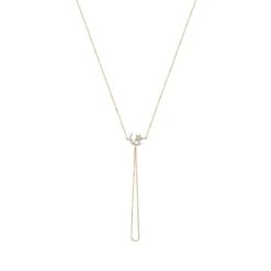 THE MOON AND THE STAR DIAMOND HAND CHAIN