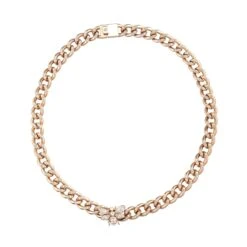 QUEEN BEE HANIA GOLD DIAMOND CHOKER