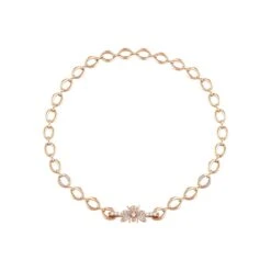 QUEEN BEE RAINBOW CHAKRA GOLD DIAMOND CHOKER