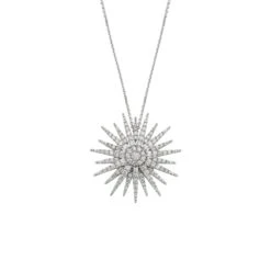 JARDIN STAR 18K GOLD DIAMOND XLARGE NECKLACE