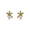 APPLE SEED GOLD DIAMOND PERIDOT EARRINGS -Bee Goddess ELMCC3PRPGKP 2 ae74affe f209 4cd2 8dde eec2ec95486d