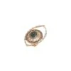 EYE LIGHT GOLD BROWN DIAMOND RING