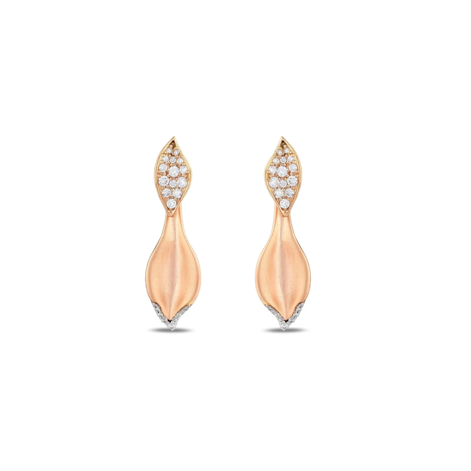 GLORIA 18K GOLD DIAMOND EARRINGS 3 GLORIA 18K GOLD DIAMOND EARRINGS