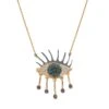 EYE LIGHT 18K GOLD DIAMOND NECKLACE -Bee Goddess GOZ18KMPPDKL 93c339b8 78e0 486d ba1c 012ca838df32