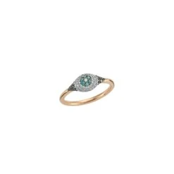 EYE LIGHT 18K GOLD DIAMOND RING
