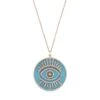 EYE LIGHT GOLD DIAMOND TURQUOISE NECKLACE -Bee Goddess GOZLTPPGKL 1 5d3d3610 bc21 4f9d 9494 75393dd64f7c