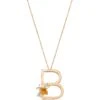 LETTER B GOLD CITRINE DIMAOND NECKLACE -Bee Goddess HARFBPCTPGKL a1af2bc3 1a3e 4359 b4f6 22630c609ac0