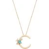 LETTER C GOLD BLUE TOPAZ DIAMOND NECKLACE -Bee Goddess HARFCPBTPGKL 8791068d 9cee 44b5 bed9 4ba34543ced0