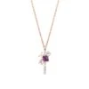 LETTER İ GOLD AMETHYST DIAMOND NECKLACE -Bee Goddess HARFIPAMFPGKL 2 3cc5ae4d 56b7 477f a4d0 8db4c86c1f85