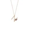 LETTER N GOLD GARNET NECKLACE -Bee Goddess HARFNPGRPGKL 1bd82fba a8ac 4345 9613 e496f088038c