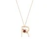 LETTER R GOLD GARNET NECKLACE 1 LETTER R GOLD GARNET NECKLACE -Bee Goddess HARFRPGRPGKL 78e4e320 ef04 4693 9741 3985c1336810