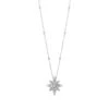 NORTH STAR 18K GOLD DIAMOND LARGE NECKLACE 2 NORTH STAR 18K GOLD DIAMOND LARGE NECKLACE -Bee Goddess IST18KLKYTPWGKL 1