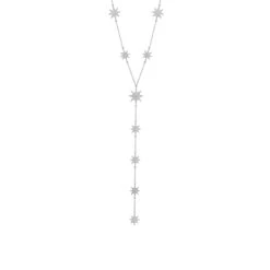 VENUS STAR 18K GOLD DIAMOND NECKLACE