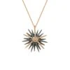 JARDIN STAR GOLD BLUE DIAMOND NECKLACE
