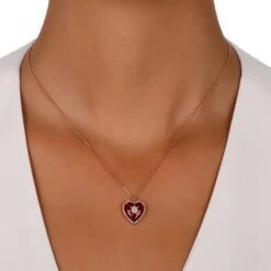 VENUS STAR HEART GOLD CRYSTAL DIAMOND NECKLACE -Bee Goddess KLPISTKKPGKL 9b78e52a 6e63 4e21 8512 a9d8301cecc8