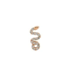 KUNDALINI GODDESS GOLD DIAMOND PIERCING