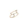 LEO GOLD DIAMOND RING -Bee Goddess LEO GOLD DIAMOND RING Bee Goddess 80