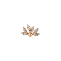 MERMAID GOLD DIAMOND PIERCING