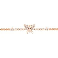 QUEEN BEE HANIA 18K GOLD BAGUETTE DIAMOND MEDIUM BRACELET -Bee Goddess PTK18K3MAZBPGBL 1 f2b2ea29 ce3a 462b b0c3 c4ec36a059ea