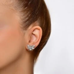 QUEEN BEE HANIA 18K GOLD DIAMOND EARRINGS -Bee Goddess PTK18KAMBPWGKP 3 d628ab27 6857 4786 af46 e9fbd1677446