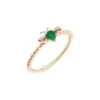 QUEEN BEE LILY GOLD DIAMOND EMERALD RING -Bee Goddess PTKXSEMPGYZ 1 e78f5ced 8ca4 4130 acef e513764ef246