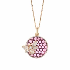 QUEEN BEE BON BON GOLD DIAMOND PENDANT -Bee Goddess PTKYTBAPGPT 2 2024 07 26T09 17 38.736Z