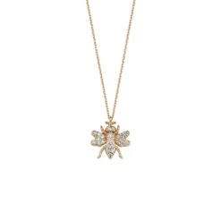 QUEEN BEE HANIA GOLD DIAMOND NECKLACE
