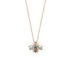 QUEEN BEE MELLONA GOLD DIAMOND NECKLACE