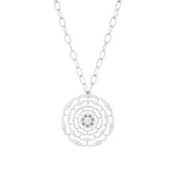 ROSA MUNDI 18K GOLD DIAMOND CHAIN NECKLACE