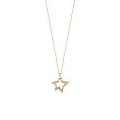 SIRIUS STAR GOLD DIAMOND NECKLACE