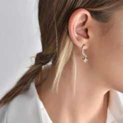 THE MOON & THE STAR GOLD DIAMOND EARRINGS 10 THE MOON & THE STAR GOLD DIAMOND EARRINGS -Bee Goddess THE MOON THE STAR GOLD DIAMOND EARRING Bee Goddess 6625 36d4b612 1a15 43ac 9987 65bd76a69501