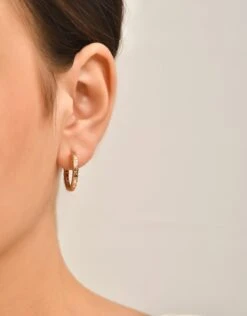 TANIT GOLD DIAMOND HOOP EARRINGS -Bee Goddess TNTCHPGKP 2 2c69758e c1df 417d 9396 3aa7ba8b0f01