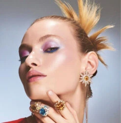 SUN GLAMOROUS GOLD DIAMOND CITRINE EARRINGS -Bee Goddess WhatsAppImage2023 09 04at12.10.22