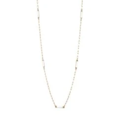 CHAIN GOLD ENAMEL NECKLACE