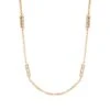 MONDRIAN GOLD DIAMOND CHAIN NECKLACE