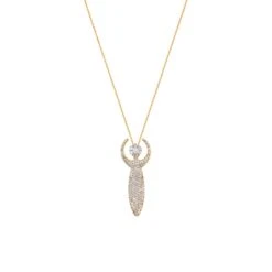 ARTEMIS 18K GOLD DIAMOND LARGE NECKLACE