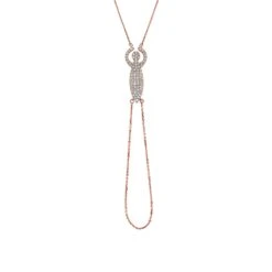 ARTEMIS GOLD DIAMOND HAND CHAIN