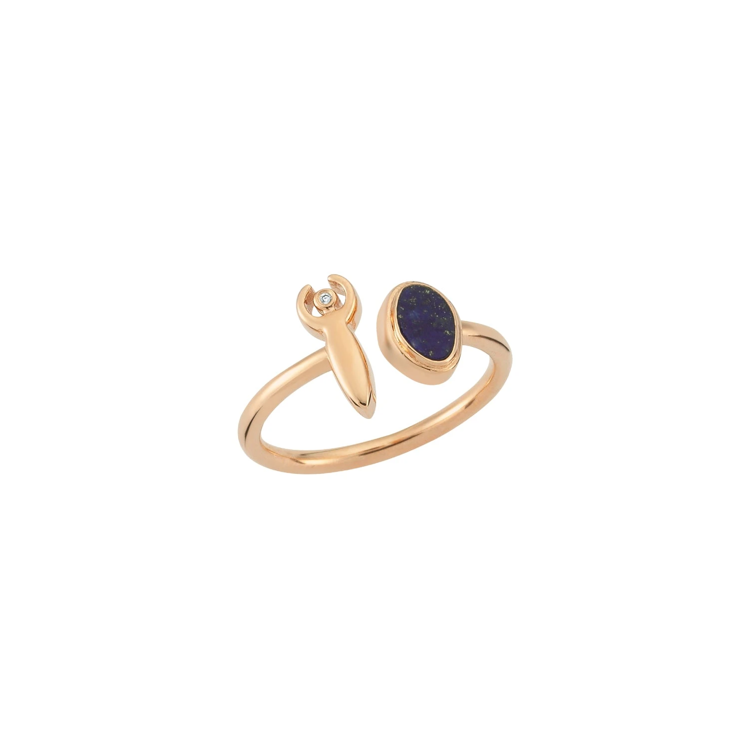 ARTEMIS GOLD LAPIS LAZULI RING 3 ARTEMIS GOLD LAPIS LAZULI RING
