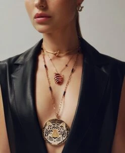 COSMIC EGG TOURMALINE RUBY DIAMOND NECKLACE -Bee Goddess bold 9 808d9ab8 1298 42a1 9751 5ef6ea49477b