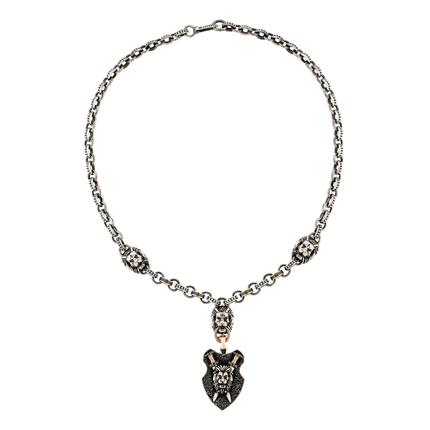 CD-BABAS GOLD BLACK DIAMOND RUBY PENDANT 5 CD-BABAS GOLD BLACK DIAMOND RUBY PENDANT - Image 3