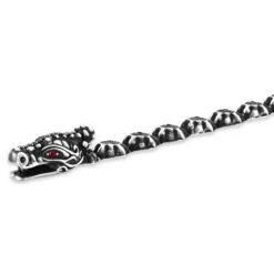 DRAGON SILVER BLACK DIAMOND RUBY BRACELET -Bee Goddess dragon silver black diamond ruby bracelet 1 f65a6e27 bc93 4b48 a982 21cb8e84274e